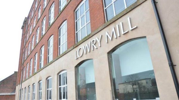 lowry mill manchester front entrance