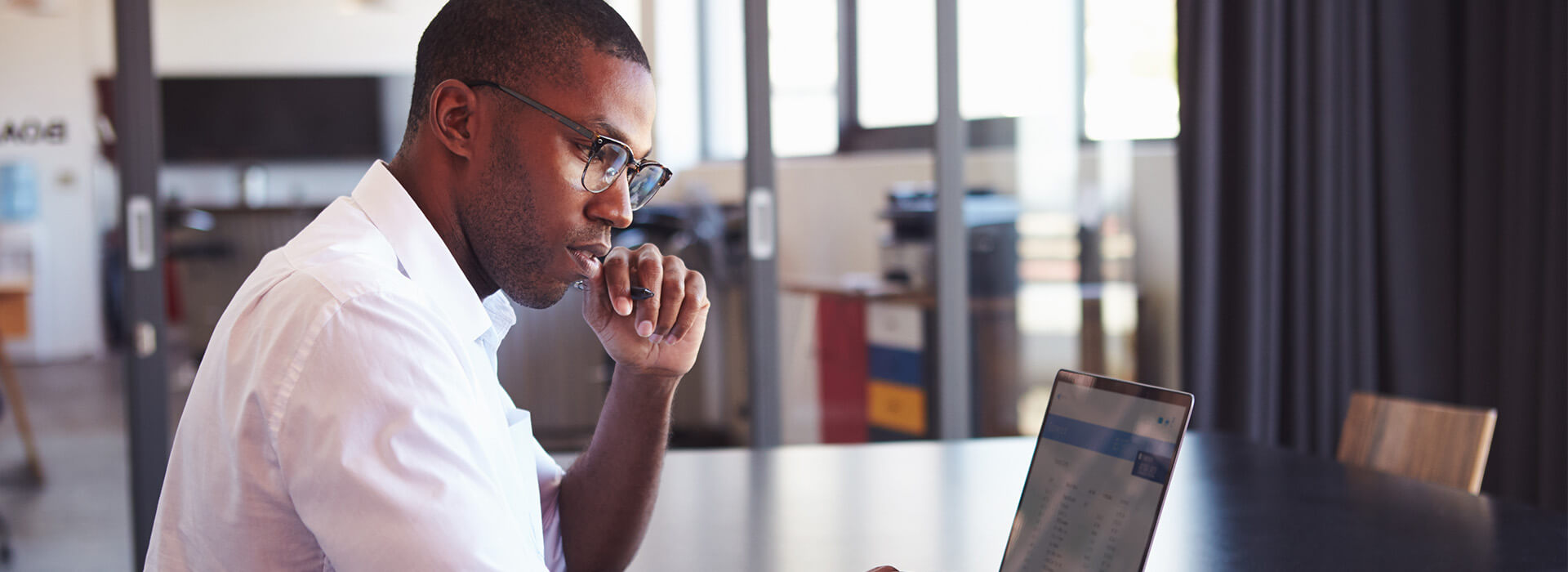 man on laptop