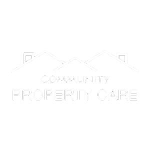 property care logo white