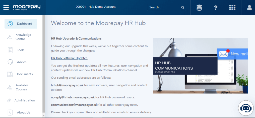 HR Hub Dashboard