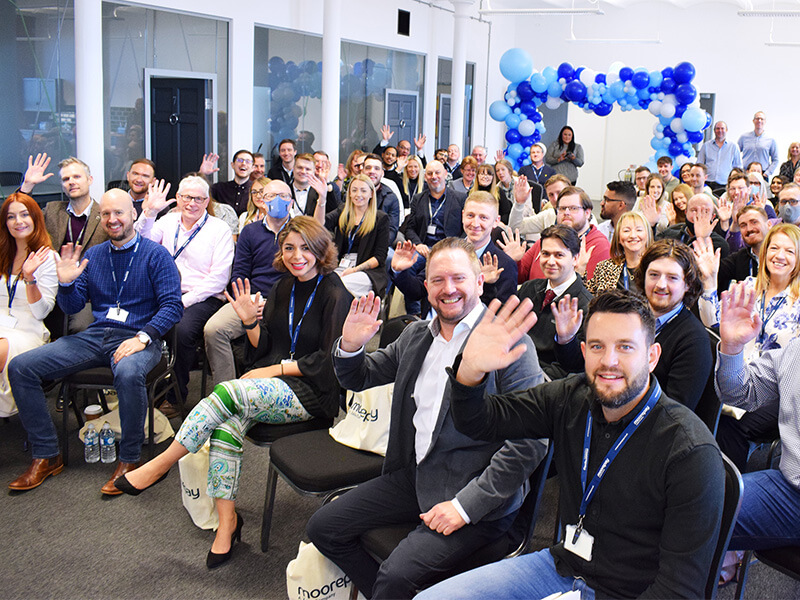 moorepay team waving