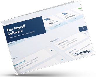 Our payroll software brochure cover