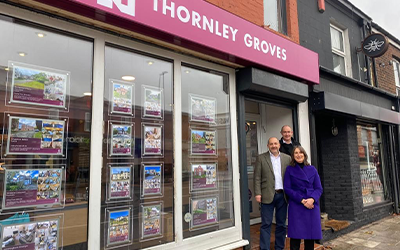 front of thornley groves