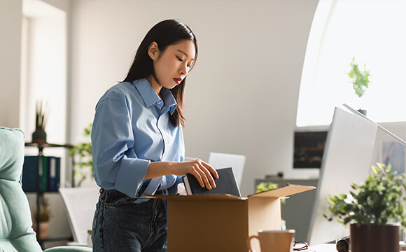 employee quitting job due to poor wellbeing