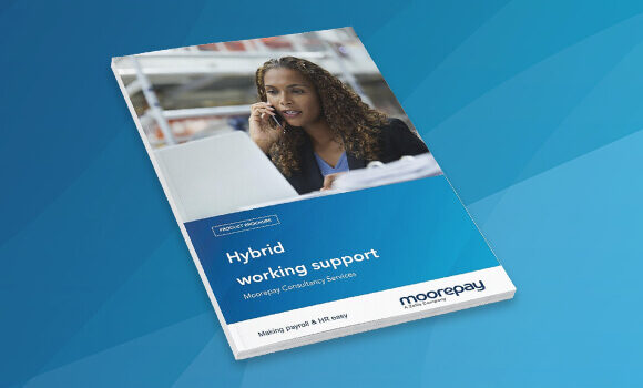 hybrid working brochure front page